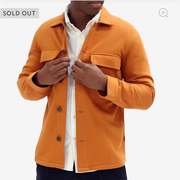 FAR AFIELD NORMSK field jacket in orange - Picture 9 of 9